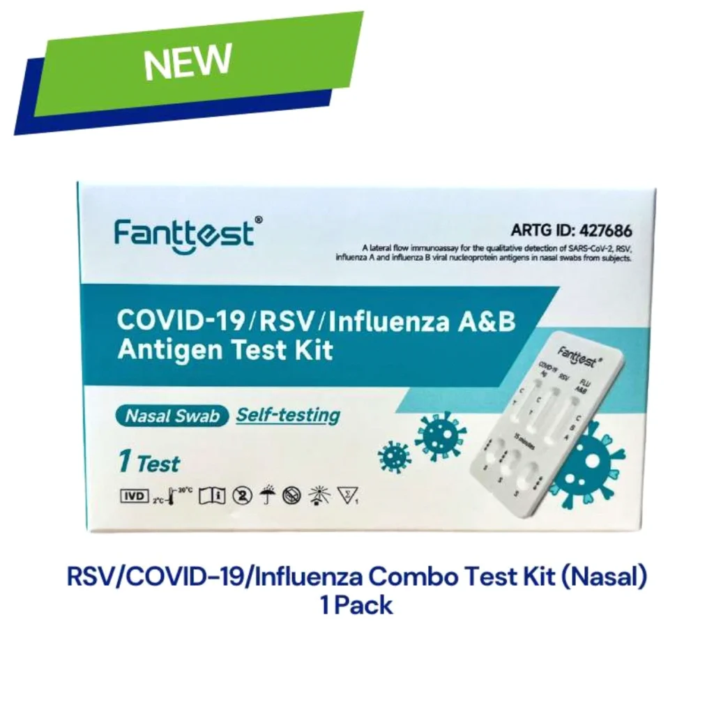 4 in 1 (Covid, Flu A & B & RSV)