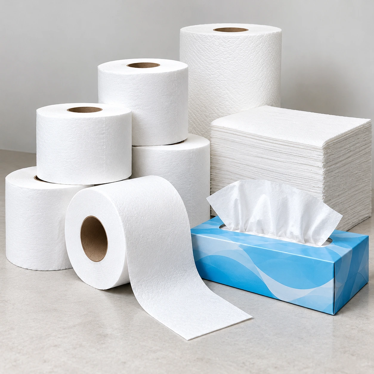 Toilet Rolls / Hand Towel / Tissues